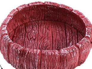 Decor rotund pentru acvariu