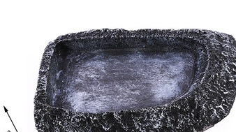 Decor rotund pentru acvariu