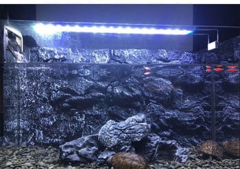 Декоративна стена имитираща скала за аквариум