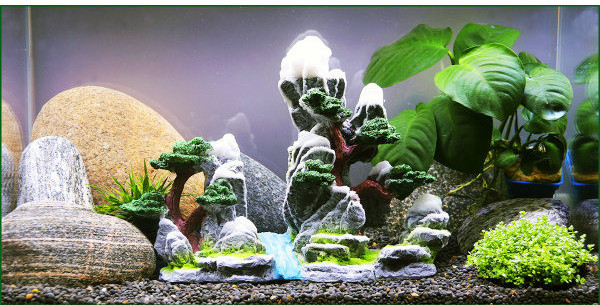 Akvaariumi kaunistus - kivid