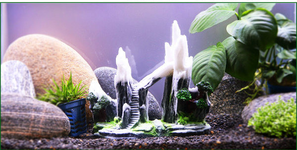 Akvaariumi kaunistus - kivid