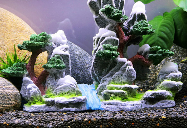 Akvaariumi kaunistus - kivid