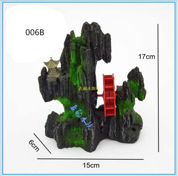 Akvārija apdare - klints formas