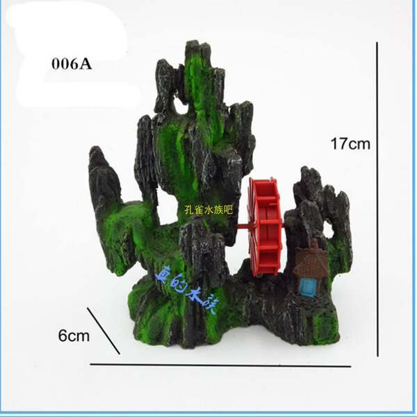 Akvārija apdare - klints formas