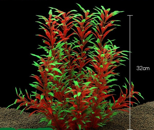 Mākslīgie augi akvārija dekorēšanai