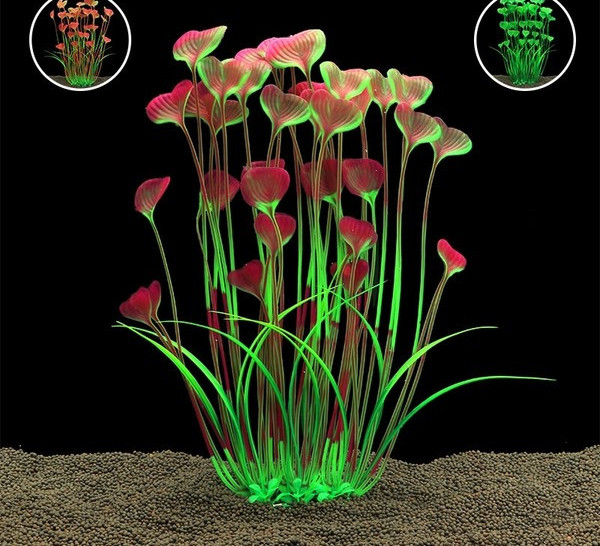 Mākslīgie augi akvārija dekorēšanai