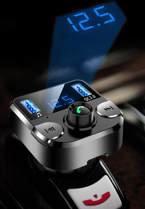 Πομπός αυτοκινήτου με MP3 player και Bluetooth