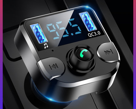 Πομπός αυτοκινήτου με MP3 player και Bluetooth