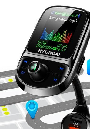 Modernus bluetooth automobilinis imtuvas – mp3 atkūrimas