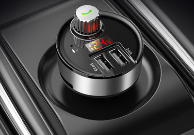 Auto MP3 saatja Bluetoothi ja USB pesaga