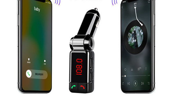 Πομπός αυτοκινήτου με MP3 player με θύρα USB