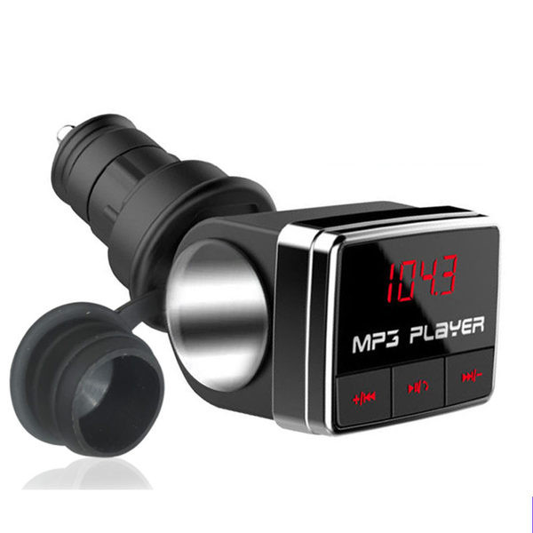 Transmițător auto cu Bluetooth, MP3 player și radio FM