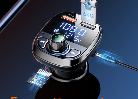 Universaalne bluetooth auto saatja - mp3 mängija