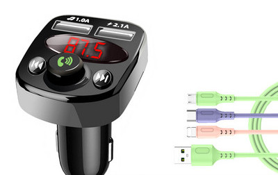 Transmițător USB pentru mașină cu Bluetooth