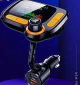 Transmițător auto cu afișaj LED și Bluetooth