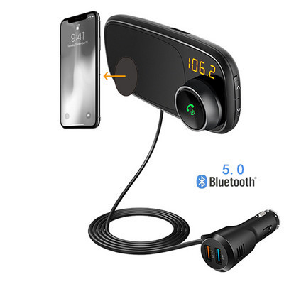 Transmițător auto multifuncțional cu MP3 player și Bluetooth