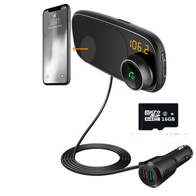 Transmițător auto multifuncțional cu MP3 player și Bluetooth