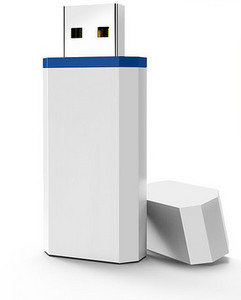Auto Bluetoothi mälupulk valge ja must