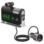 Πομπός αυτοκινήτου με MP3 player και κάρτα AUX