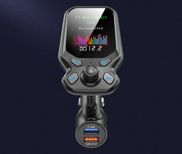 Transmițător MP3 auto cu AUX, Bluetooth și hands-free