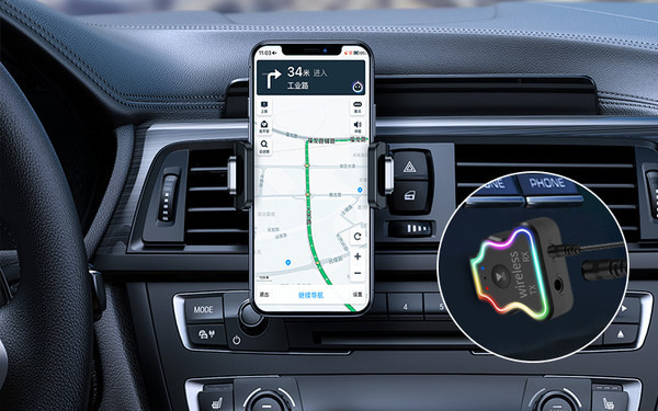 Bluetooth-mälupulk kõlari ja USB-ga