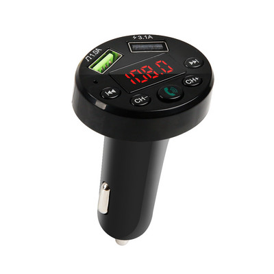 Transmițător auto cu MP3 player, Bluetooth și port USB