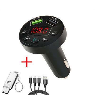 Transmițător auto cu MP3 player, Bluetooth și port USB
