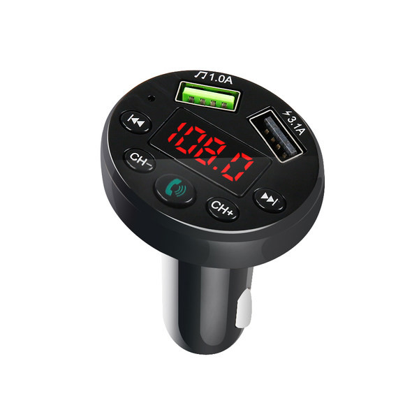 Transmițător auto cu MP3 player, Bluetooth și port USB