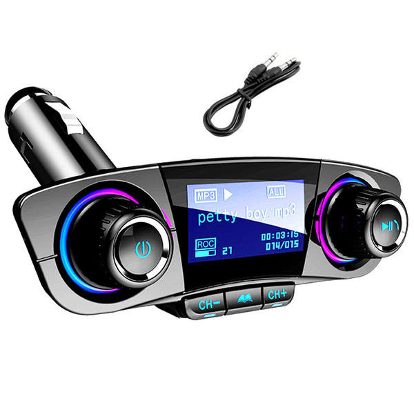 Transmițător auto cu încărcător USB și player MP3