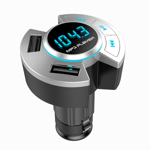 Πομπός MP3 με δύο θύρες USB για αυτοκίνητο