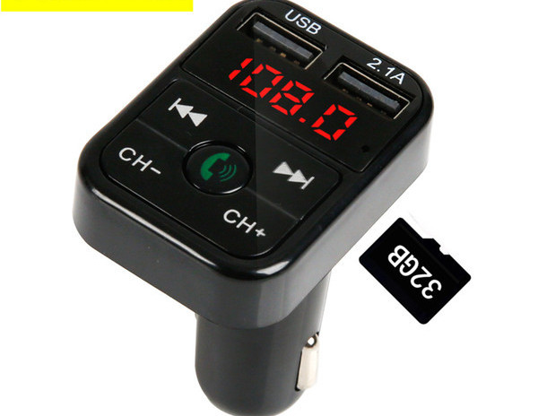 Autosaatja mälukaardipesa ja Bluetoothiga