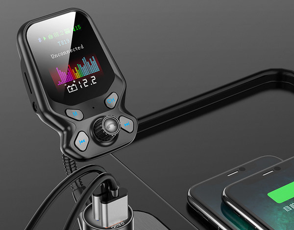 Πομπός Bark με πομπό FM και συσκευή αναπαραγωγής μουσικής