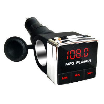 Transmițător MP3 auto cu Bluetooth și transmițător FM