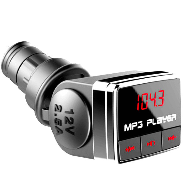 Transmițător MP3 auto cu Bluetooth și transmițător FM