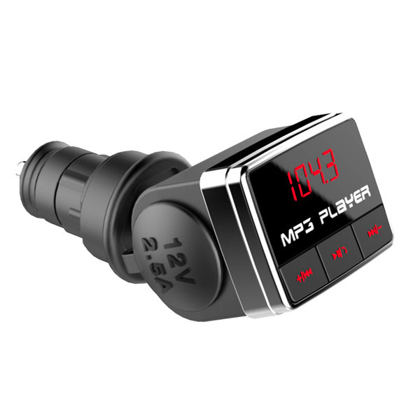 Transmițător MP3 auto cu Bluetooth și transmițător FM