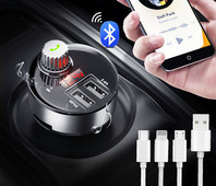 MP3 automängija bluetooth laadijaga