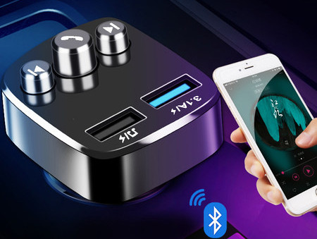 Πομπός USB με Bluetooth και ραδιόφωνο FM