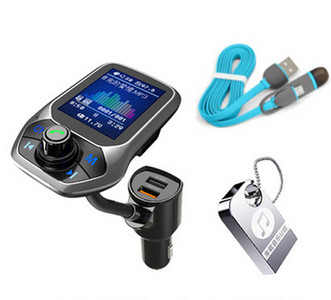 U-kaardi ja Bluetooth vastuvõtjaga saatja autole