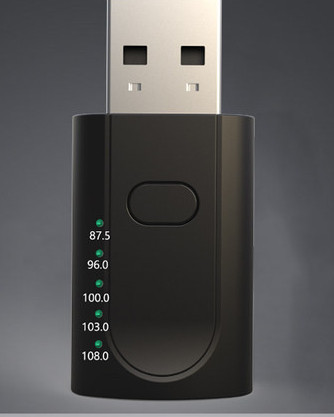 Δέκτης Bluetooth αυτοκινήτου με στερεοφωνικό πομπό FM διπλής εξόδου