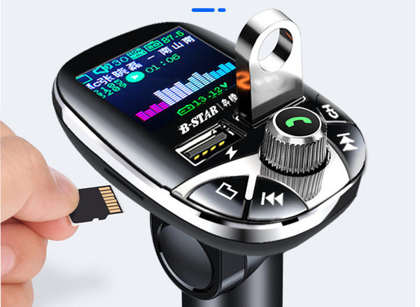 Transmițător cu transmițător fm și mp3 player