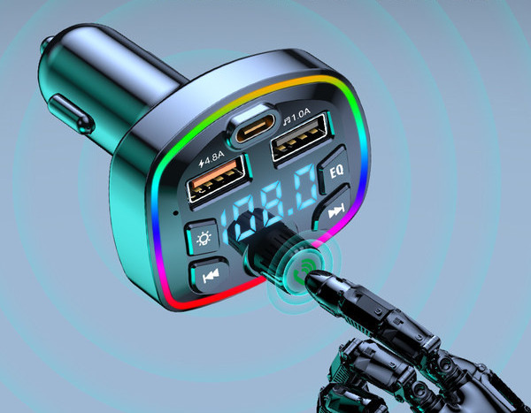 Autolaadija koos mp3 bluetooth mängijaga