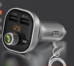 Δέκτης Bluetooth αυτοκινήτου με πομπό FM