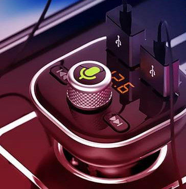 Auto Bluetooth saatja koos kõlariga