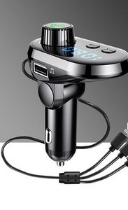 Πολυλειτουργικός φορτιστής αυτοκινήτου bluetooth mp3 player αυτοκινήτου