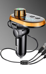 Πολυλειτουργικός φορτιστής αυτοκινήτου bluetooth mp3 player αυτοκινήτου
