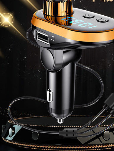 Incarcator auto multifunctional player mp3 bluetooth auto