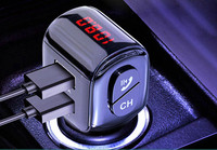 Transmițător auto cu music player și receptor Bluetooth