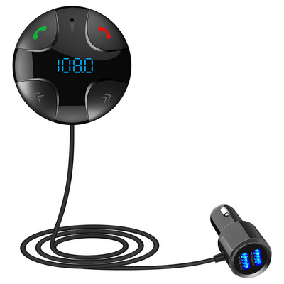 MP3-saatja USB-pordi ja FM-saatjaga