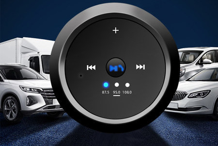 MP3 siųstuvas su Bluetooth ir AUX
