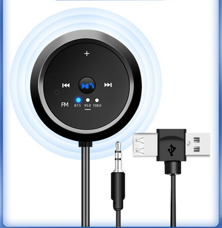 MP3 siųstuvas su Bluetooth ir AUX